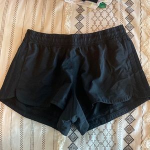 black adidas shorts!